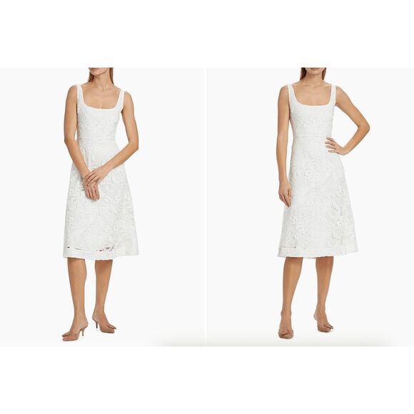 Kobi Halperin Jacqueline Sleeveless Lace Midi-Dress Size US4 $698 - Picture 1 of 10